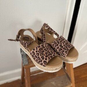 Soda Cheetah Print Sandals